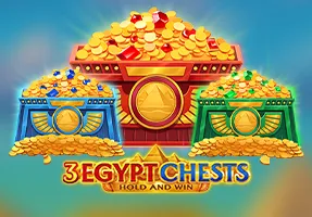 3 EGYPT CHESTS