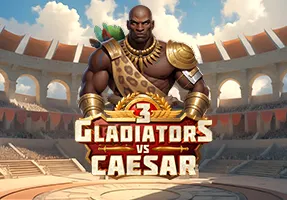 3 GLADIATORS VS CAESAR